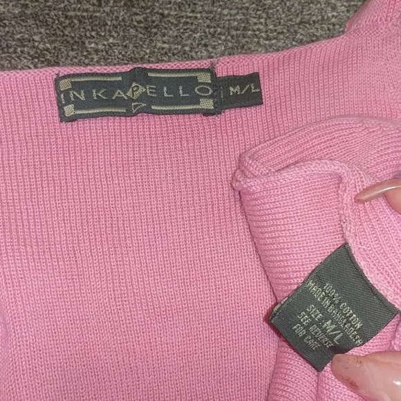 Pink Ribbed Tank Top - Picture 6 of 8